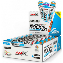Amix Performance Energy Gel Rock's! XXL con Caffeina - 24 gel x 65 gr