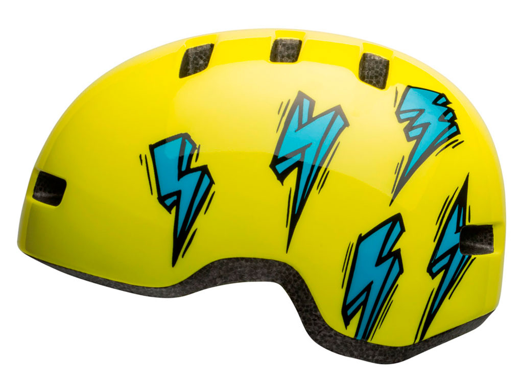 Bell Lil Ripper 2020 Hiviz/blue Bolt Toddler Bell Lil Ripper 2020 Hiviz/blue Bolt Toddler