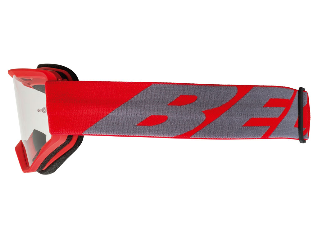 Bell Descender Outbreak Matte Red/gray Lente: Clear Bell Descender Outbreak Matte Red/gray Lente: Clear