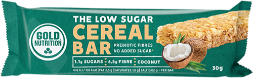 Gold Nutrition Cereal Bar Low Sugar 1 barrita x 30 gr Gold Nutrition Cereal Bar Low Sugar 1 barrita x 30 gr