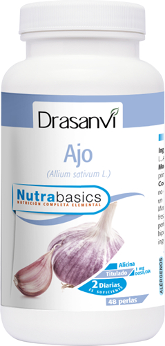 Drasanvi Nutrabasics Ajo Macerado 1000 mg 48 perlas Drasanvi Nutrabasics Ajo Macerado 1000 mg 48 perlas