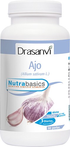 Drasanvi Nutrabasics Ajo Macerado 500 mg 90 perlas Drasanvi Nutrabasics Ajo Macerado 500 mg 90 perlas