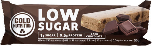 Gold Nutrition Total Protein Bar Low Sugar 1 barrita x 30 gr Gold Nutrition Total Protein Bar Low Sugar 1 barrita x 30 gr