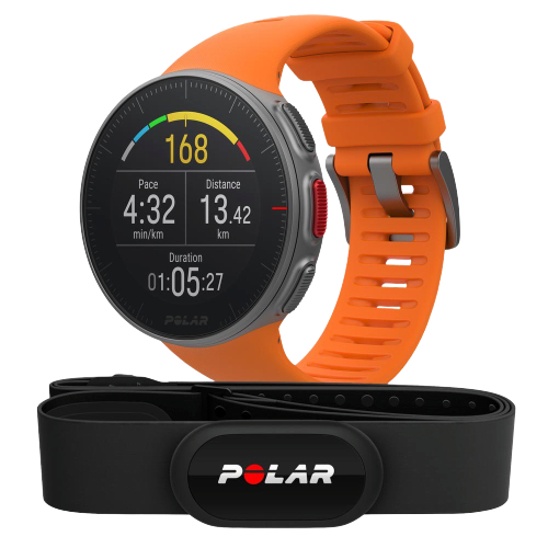 Polar Vantage V Naranja + Banda H10 Sensor de Frecuencia Cardíaca Polar Vantage V Naranja + Banda H10 Sensor de Frecuencia Cardíaca