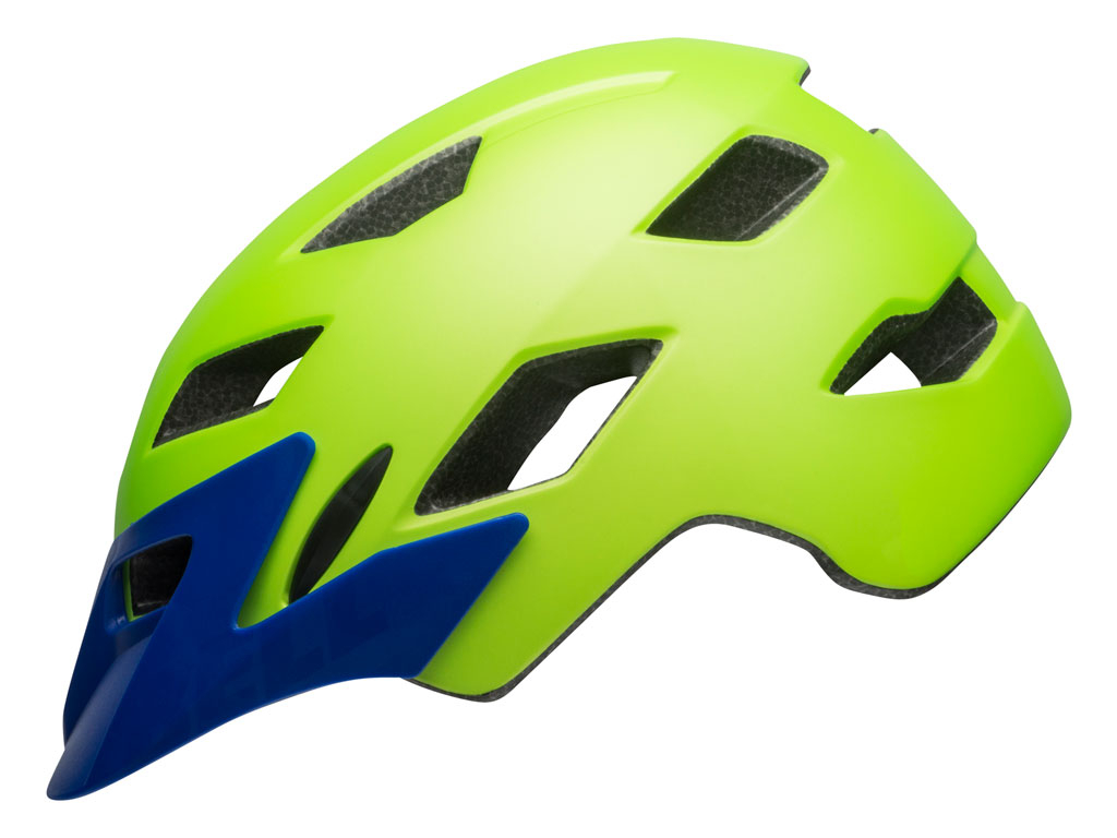 Bell Sidetrack Child 2019 Matte Bright Green/blue Bell Sidetrack Child 2019 Matte Bright Green/blue