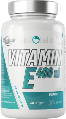 Hypertrophy Natural Health Vitamina E 60 caps Hypertrophy Natural Health Vitamina E 60 caps