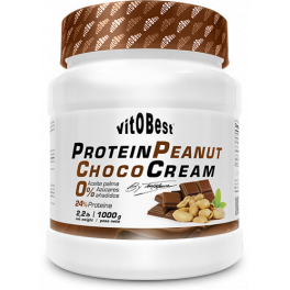 VitOBest Creme de Amendoim com Proteína de Chocolate Torreblanca 1 kg