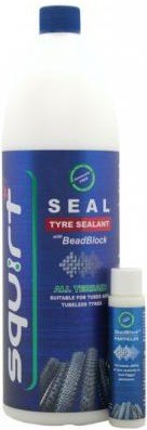 Squirt Cycling Products Liquide d'étanchéité pour pneus Squirt Seal avec Beadblock - 1 000 ml