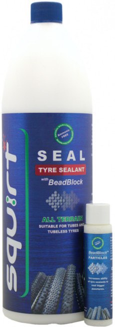 Squirt Cycling Products Squirt Seal Tyre Sealant With Beadblock - 1 000ml Squirt Cycling Products Squirt Seal Tyre Sealant With Beadblock - 1 000ml