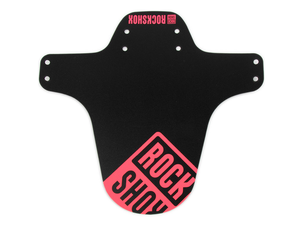 Rockshox Guardabarros Negro/rosa Neon Rockshox Guardabarros Negro/rosa Neon