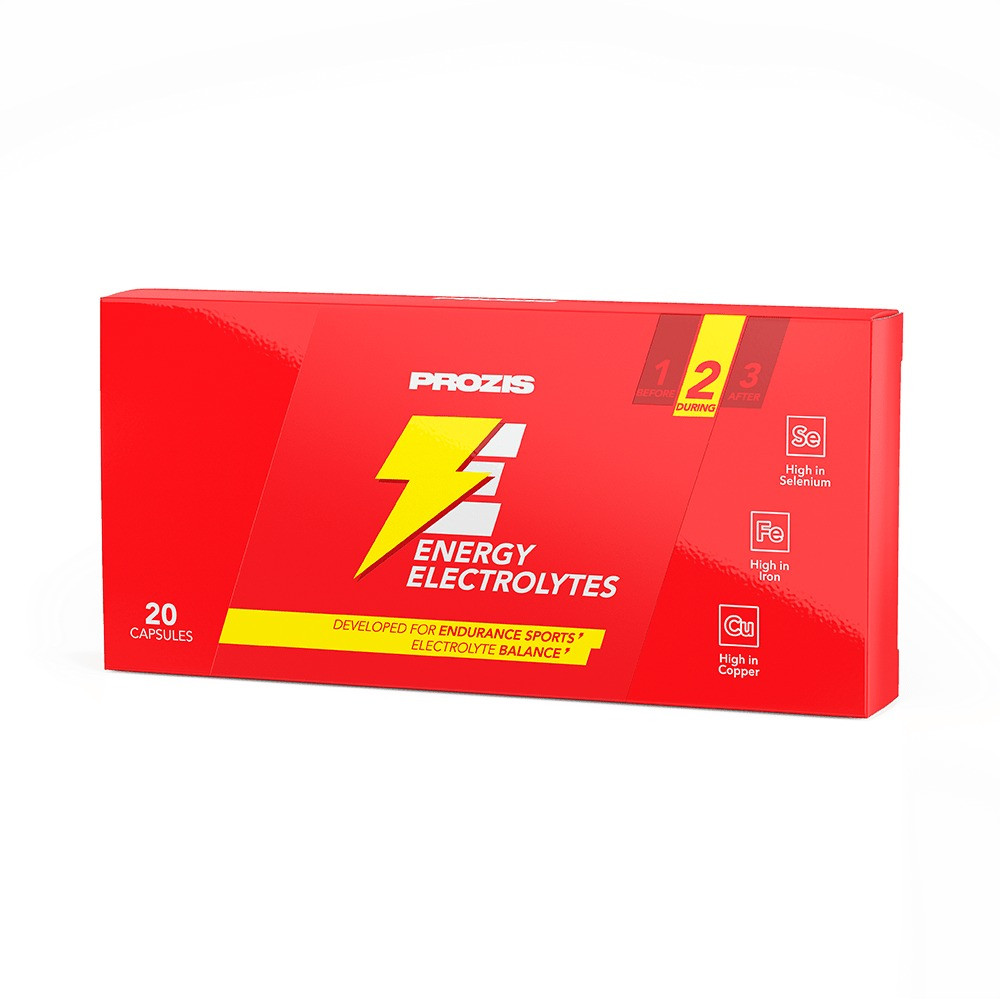 Prozis Energy Electrolytes Blister 20 Single-dose Caps Prozis Energy Electrolytes Blister 20 Single-dose Caps