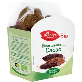 Biscoitos Artesanais Integrais El Granero Com Chocolate Bio 220 Gr