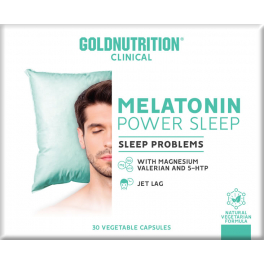 Gold Nutrition Clinical Melatonin Power Sleep 30 caps