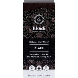 Khadi Herbal Color Negro 100 G