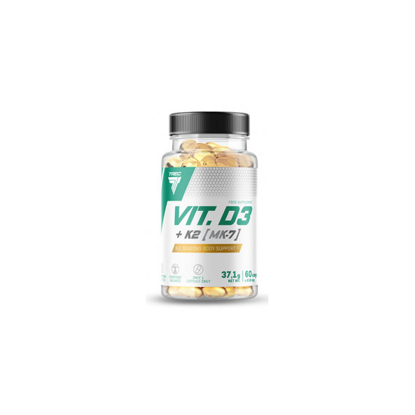 Trec Nutrition Vit. D3 + K2 (MK-7) 60 caps
