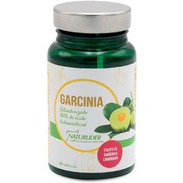 Naturlider Garcinia Std 60% Ac. Hidroxicitrico 60 Vcaps