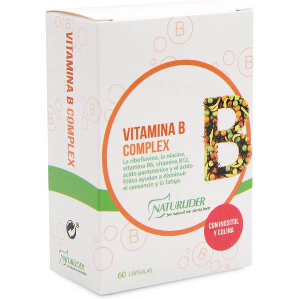 Naturlider Vitamina B Complex 60 Capsulas Vegetales