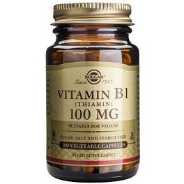 Solgar Vitamina B1 100 Mg 100 Vcaps