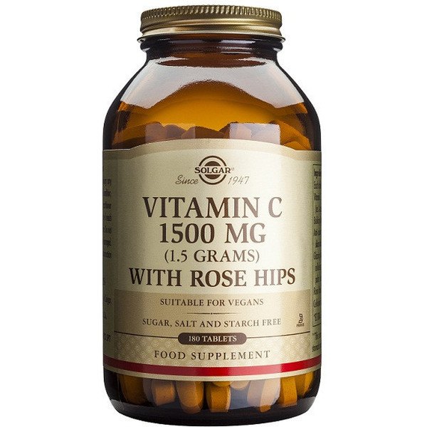 Solgar Vitamine C 1500 Mg 180 Comp