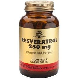 Solgar Resveratrol 250 Mg 30 Perlas