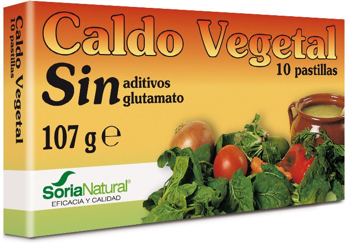 Soria Natural Caldo Vegetal 10 Pastillas Soria Natural Caldo Vegetal 10 Pastillas