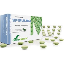 Soria Natural Espirulina 60 Comp