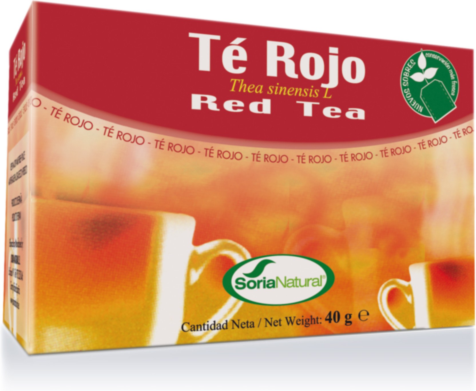 Soria Natural Te Rojo 20 Filtros Soria Natural Te Rojo 20 Filtros