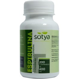 Sotya Espirulina 400 Mg 200 Comp