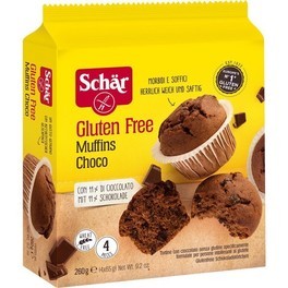 Dr. Schar Muffins Choco 260g  - Sin Gluten