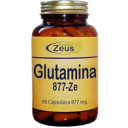 Zeus L- Glutamina-ze 877 (90 Caps X 750 Mg )