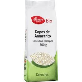 El Granero Integral Copos De Amaranto Bio 250 Gr En Bolsa