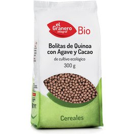 Bolinhas de Quinoa Integral El Granero Com Agave E Cacau Orgânico 300 Gr
