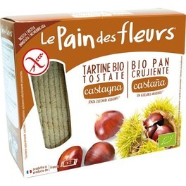 Le Pain Des Fleurs Blumenbrot mit Kastanie Glutenfrei Bio 300 Gr