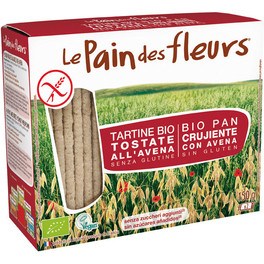Le Pain Des Fleurs Pan De Flores Con Avena Sin Gluten Bio 150 Gr