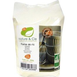 Nature & Cie Harina De Arroz S/gluten Bio 500g