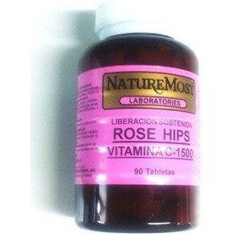Naturemost Vitamina C Rose Hips 1.500 Mg L.sostenida 90 Tab
