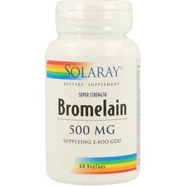 Solaray Bromelaina 60 Caps