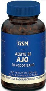 Gsn Aceite Ajo 300 Mg 150 Perlas Gsn Aceite Ajo 300 Mg 150 Perlas