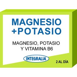Integralia Magnésium + Potassium + Vitamine B6 60 Gélules