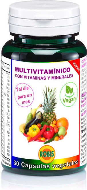 Robis Multivitaminico 1682 Mg 30 Caps Robis Multivitaminico 1682 Mg 30 Caps