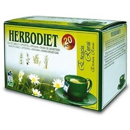 Novadiet Herbodiet Eficacia Renal 20 Filtros