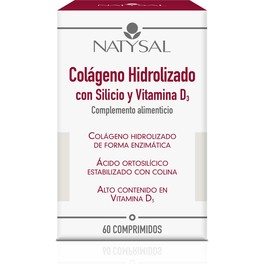 Natysal Colageno Con Silicio Vit D3 60 Comp