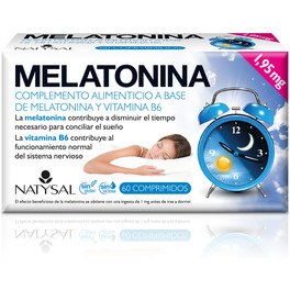 Natysal Melatonina 60 Comprimidos Mastigáveis