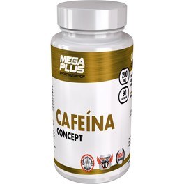 Concept de caféine Mega Plus 90 capsules 200 mg