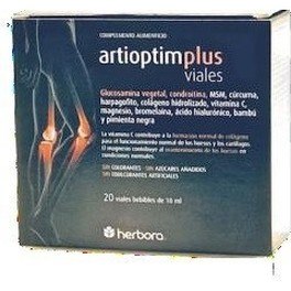 Herbora Artioptim Plus 20 Ampollas Bebibles Artibon
