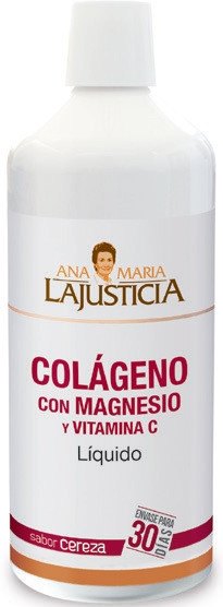 Ana Maria Lajusticia Colageno Con Magnesio + Vit.c (1l) Sabor Cereza Ana Maria Lajusticia Colageno Con Magnesio + Vit.c (1l) Sabor Cereza