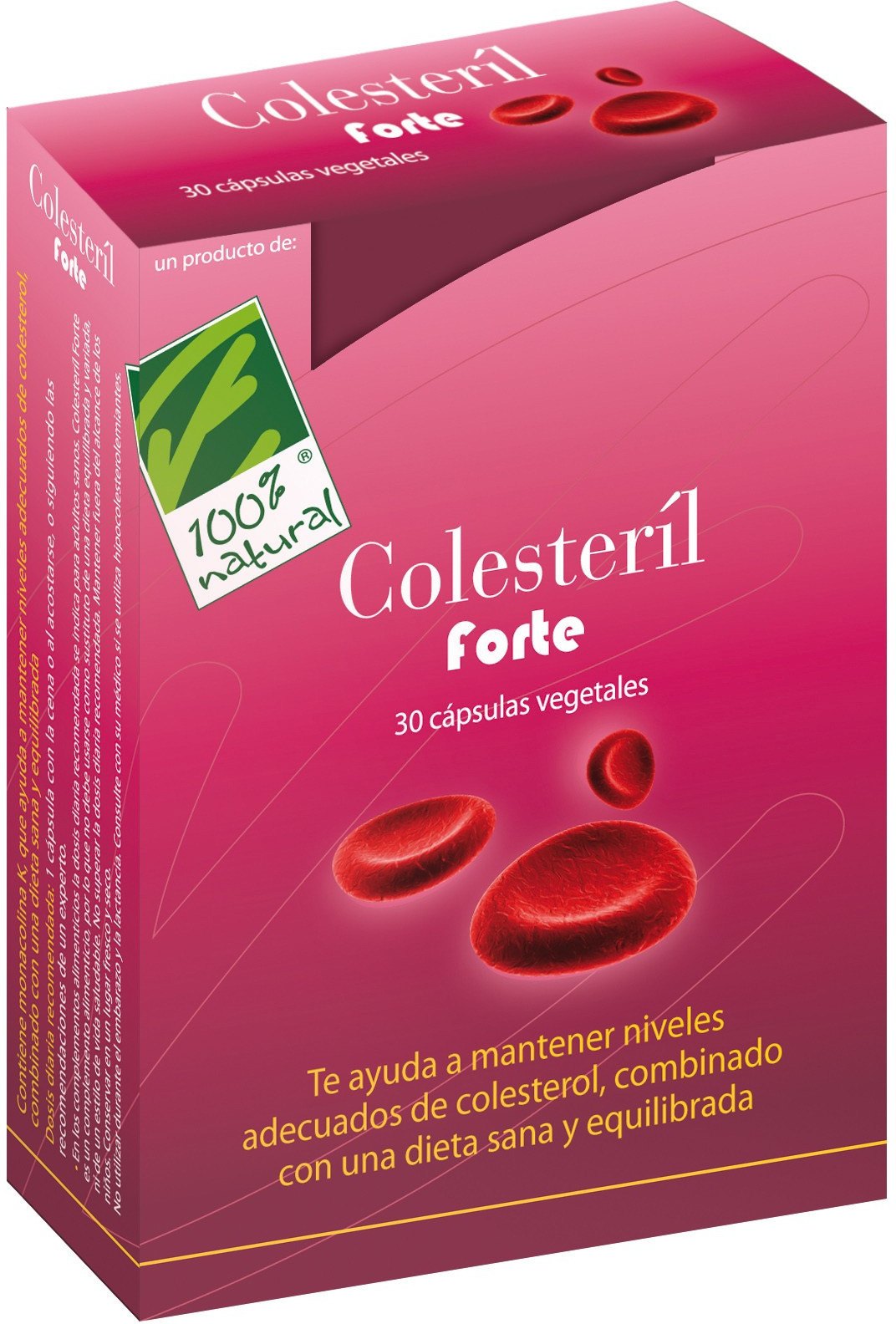 100% Natural Colesteril Forte 30 Vcaps 100% Natural Colesteril Forte 30 Vcaps