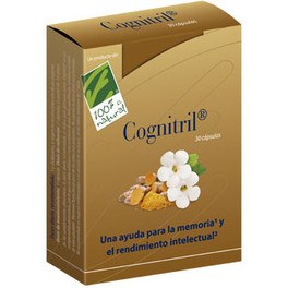 100% Natural Cognitril 30 Cap