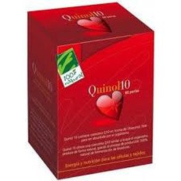 100% Natural Quinol 10 30 Perlas 100 Mg