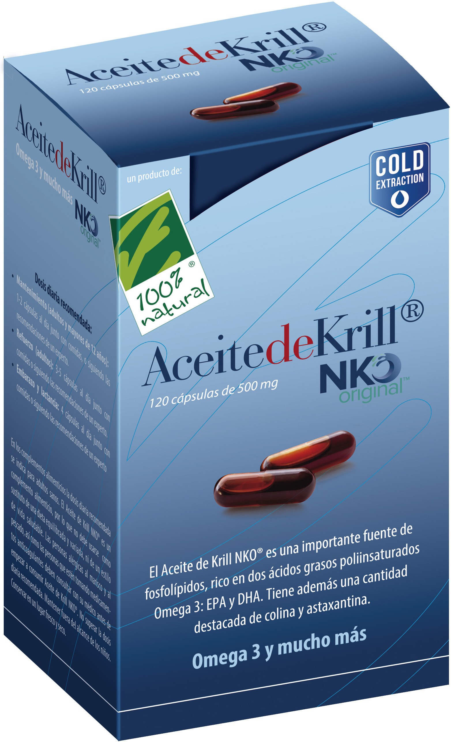 Aceite De Krill Nko 120 Capsulas 2024